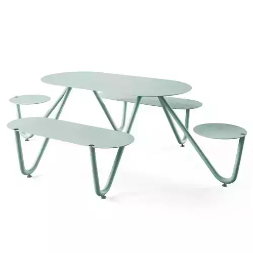 Park benches Orbit by mmcite