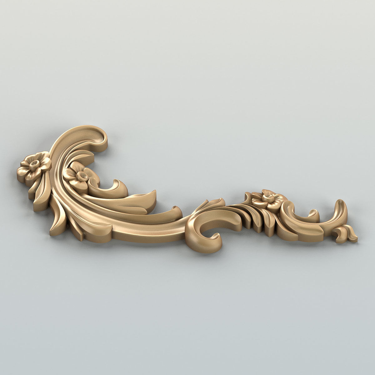 Corner decor 025 3D model_3