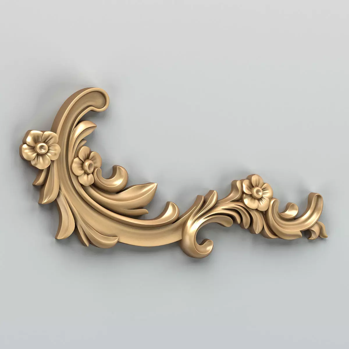 Corner decor 025 3D model_0