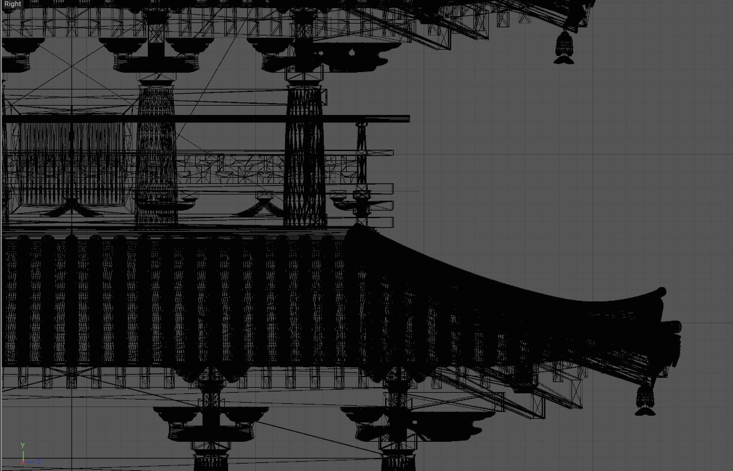 Asian Pagoda 3D model_8