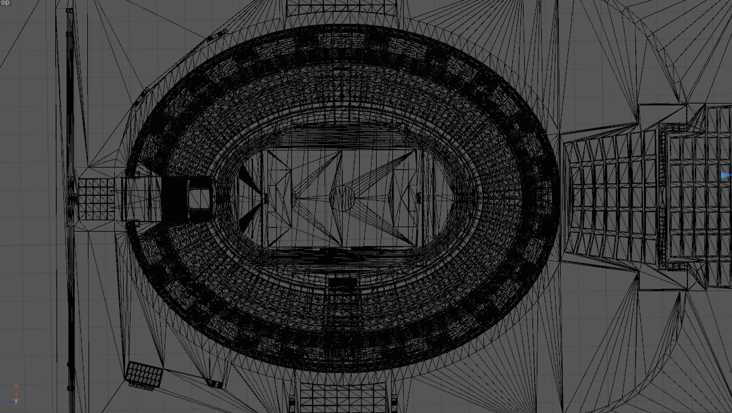 Berliner Olympiastadion -- highly detailed 3D model_6