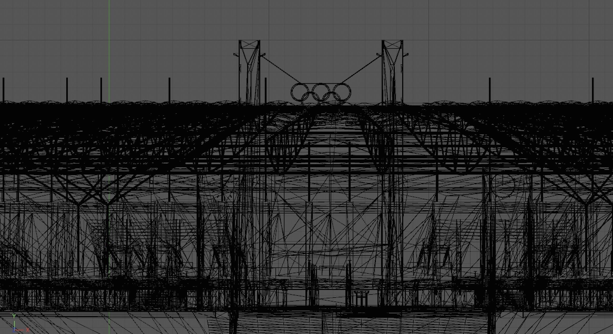 Berliner Olympiastadion -- highly detailed 3D model_8