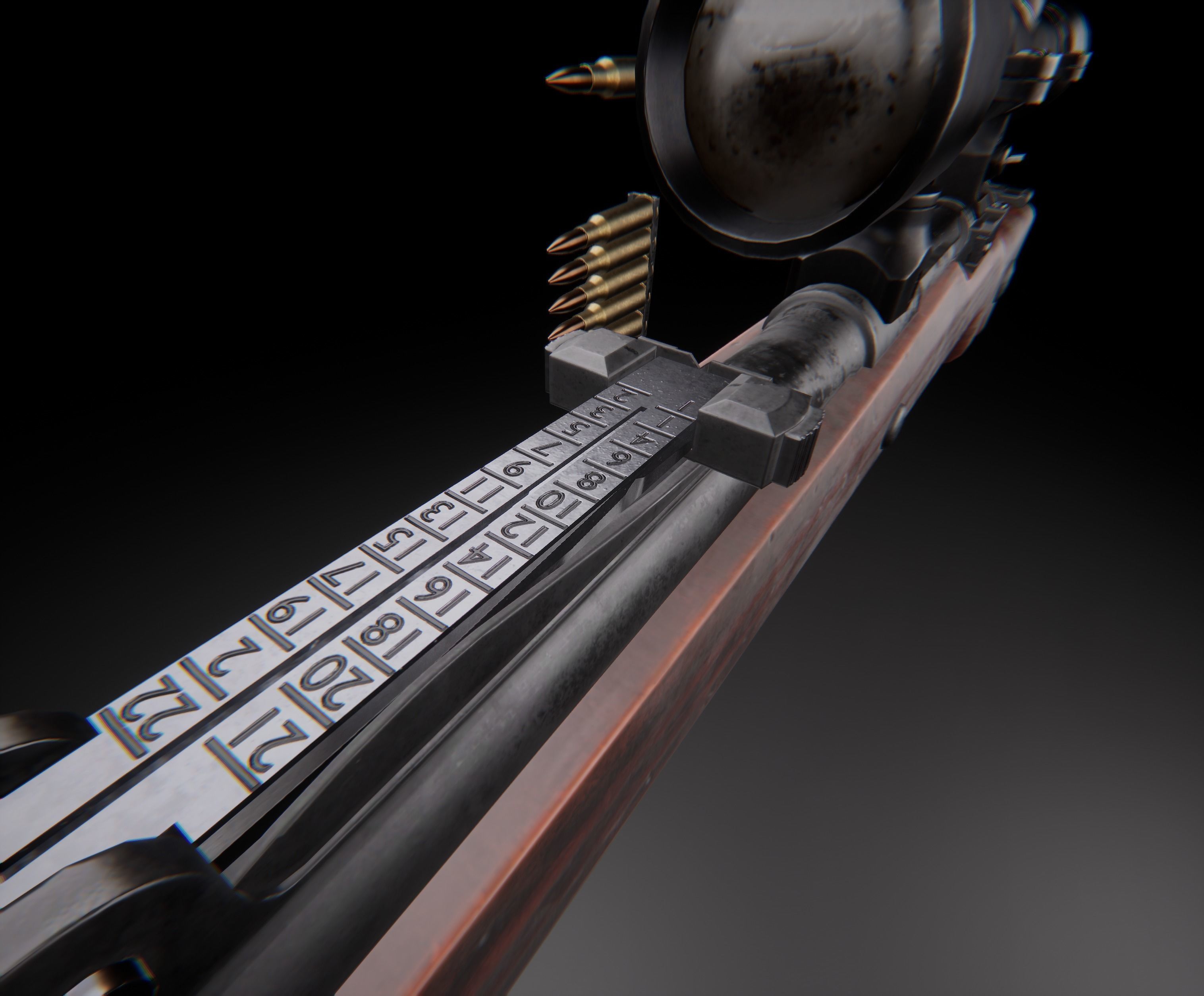 AAA KAR 98 Game Ready PBR Low-poly 3D model_3