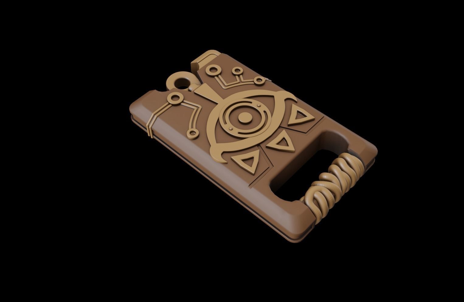 Sheikah Slate Legend Of Zelda 1to1 scale for Cosplay - UPDATED 3D print model_9