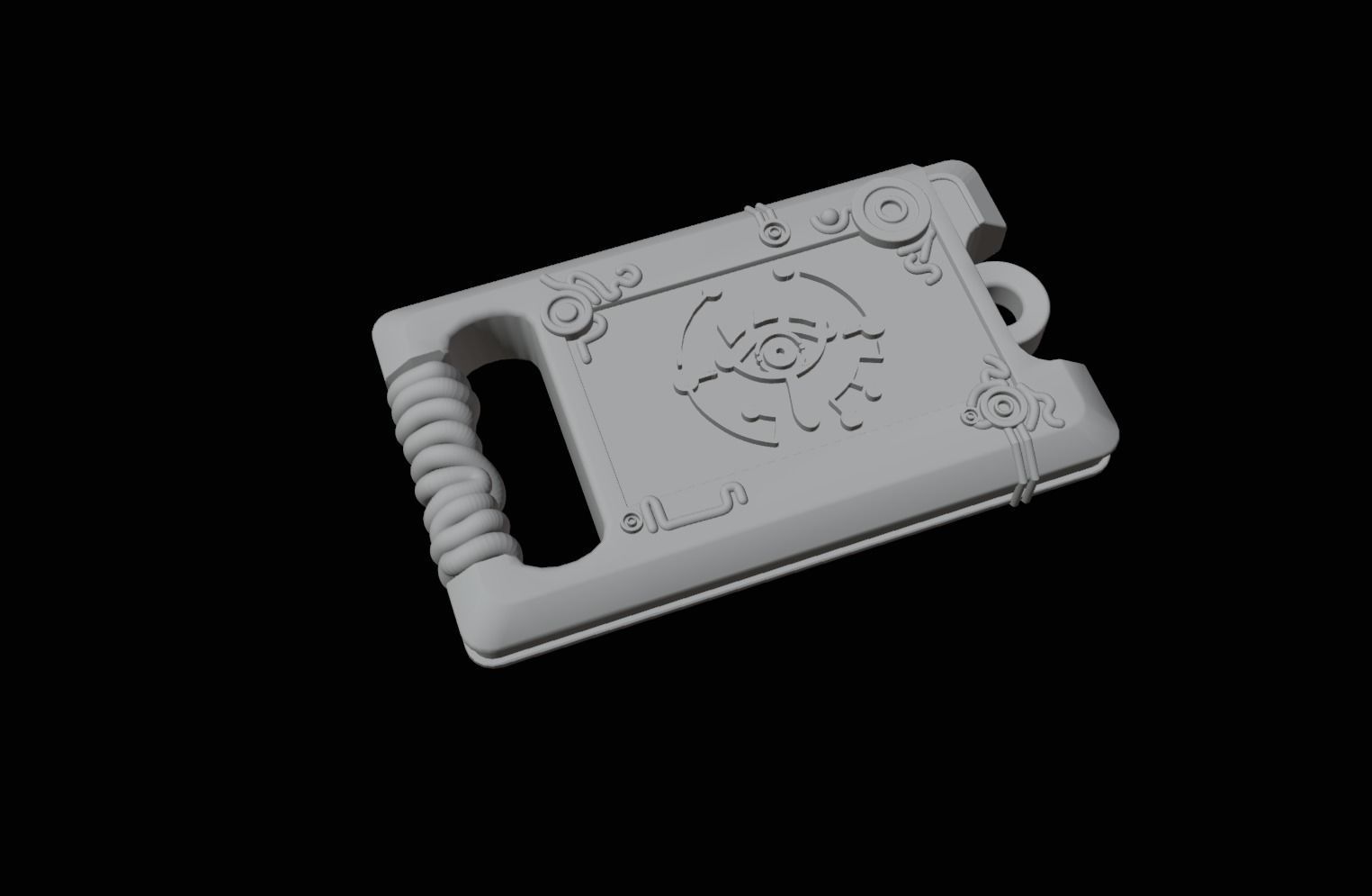 Sheikah Slate Legend Of Zelda 1to1 scale for Cosplay - UPDATED 3D print model_11