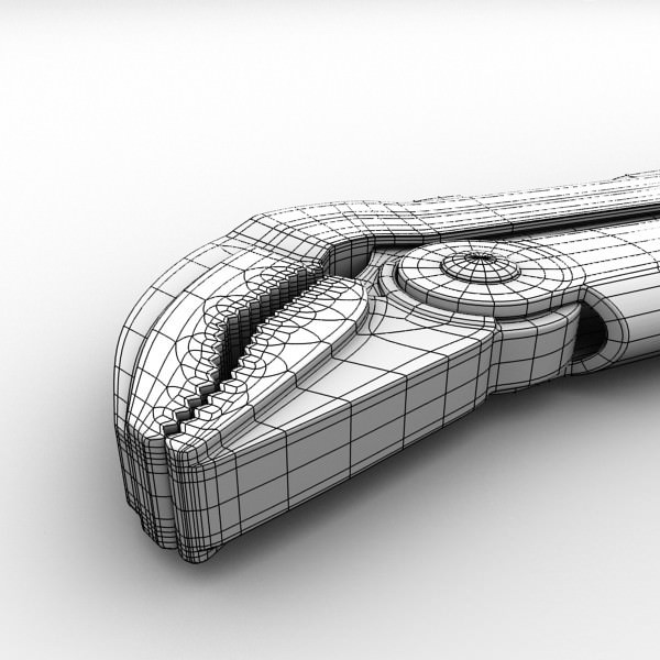 Sweden Pipewrench 3D model_5