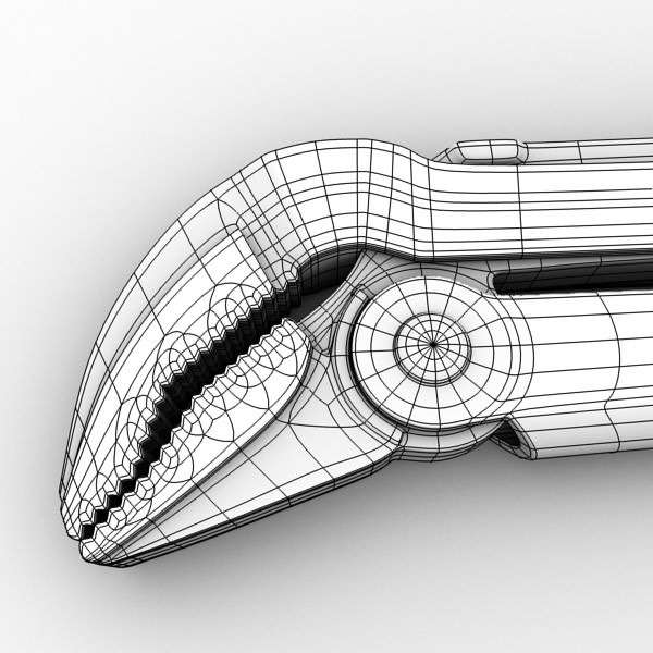 Sweden Pipewrench 3D model_6