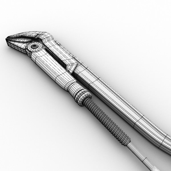 Sweden Pipewrench 3D model_4