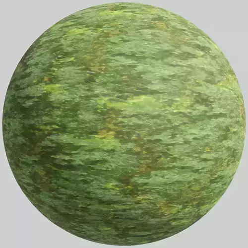 Rough mossy bark - 4K PBR BRDF material