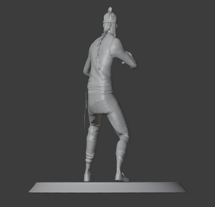 SIFU game character 3D print model_4