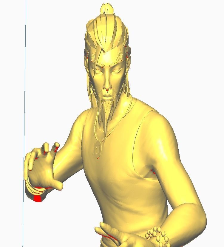 SIFU game character 3D print model_9