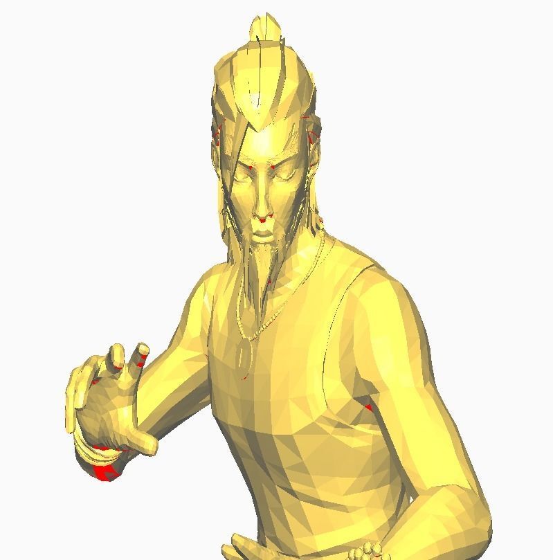 SIFU game character 3D print model_10