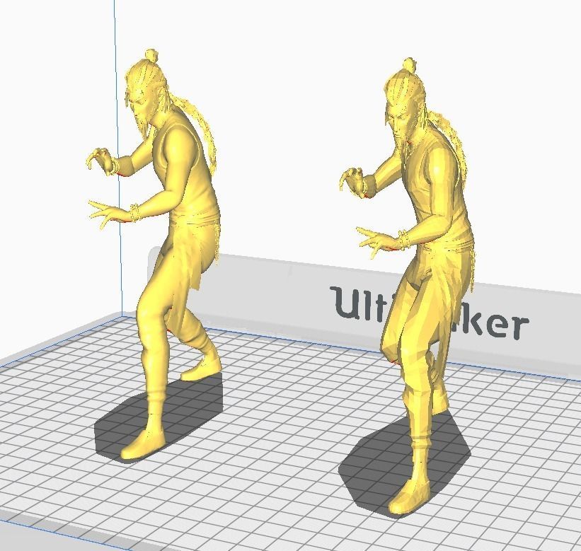 SIFU game character 3D print model_14