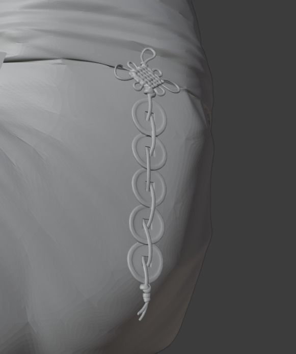 SIFU game character 3D print model_7