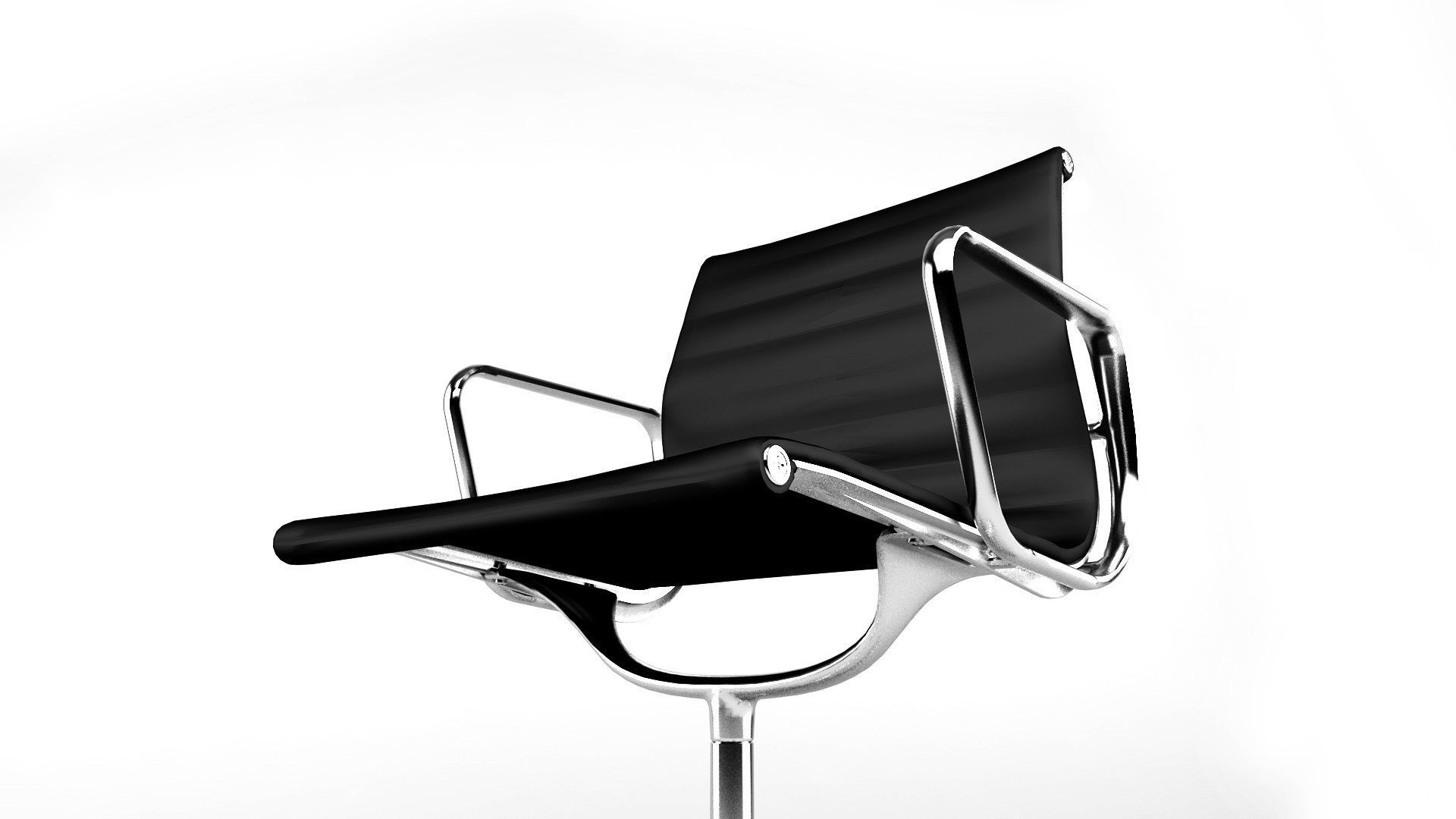 VITRA ea 117 Aluminium Chair 3D model CGTrader