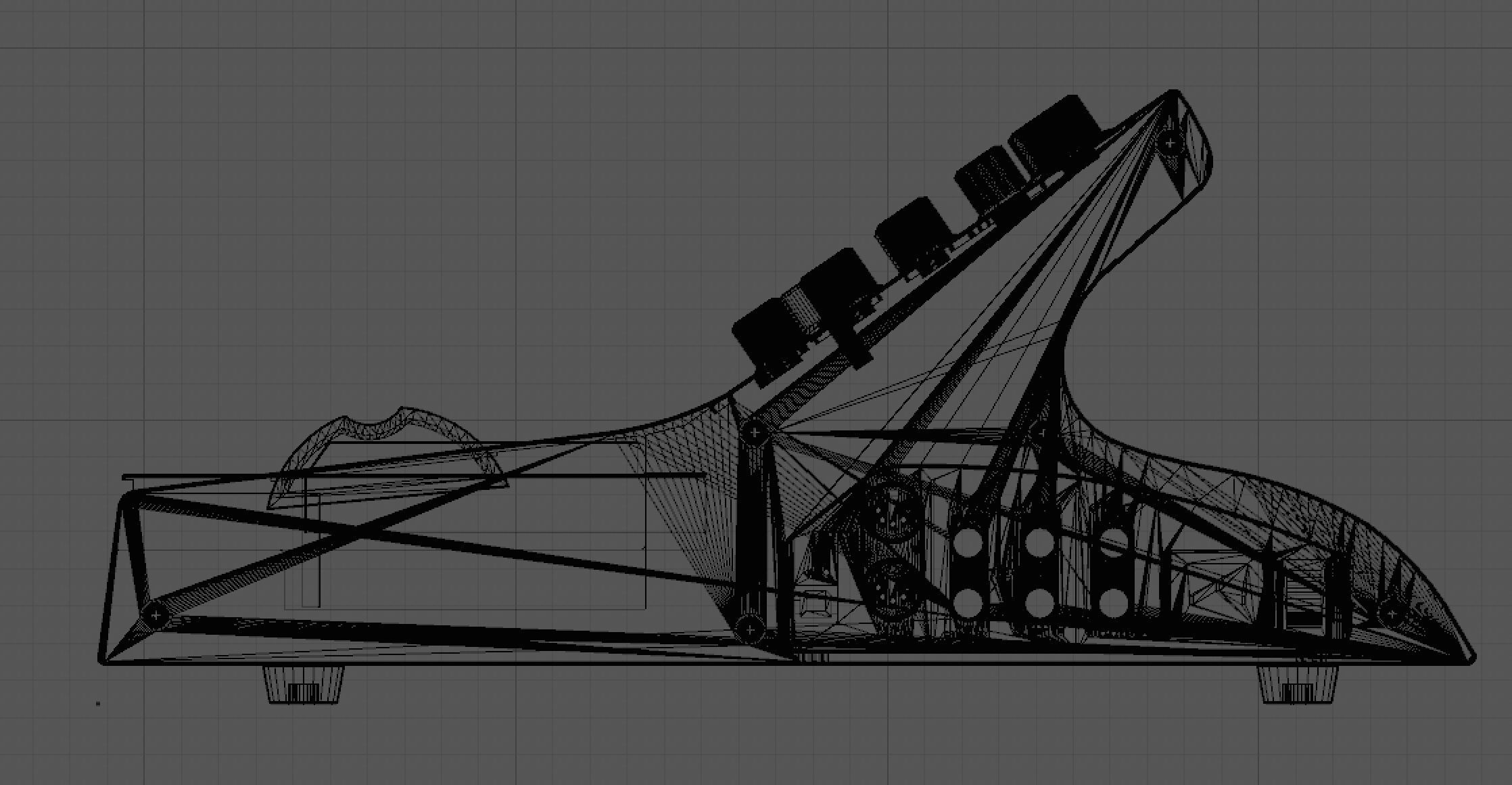 Moog Subsequent 37 Analog Synthesizer 3D model_8