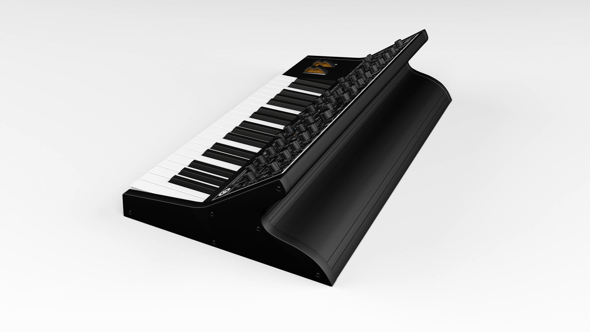 Moog Subsequent 37 Analog Synthesizer 3D model_4