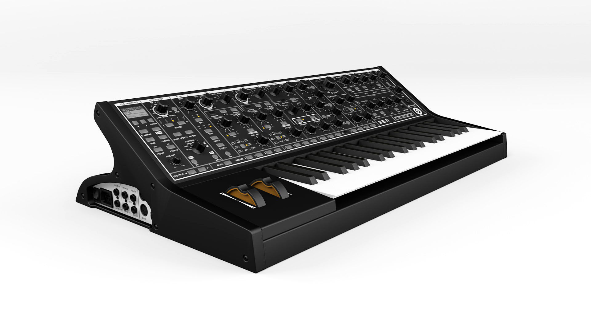 Moog Subsequent 37 Analog Synthesizer 3D model_3