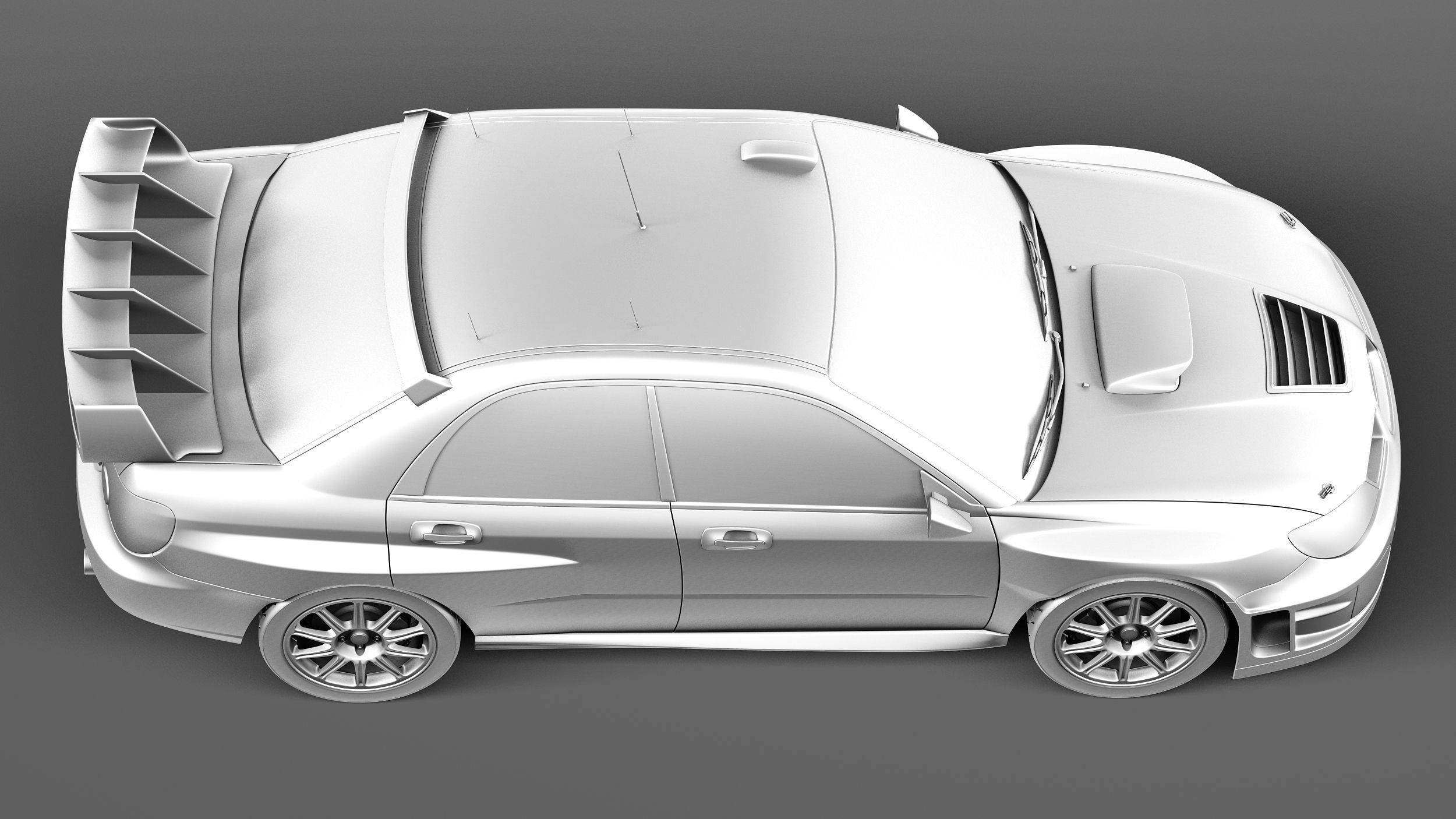 Subaru Impreza STi WRC 2006 3D model_15