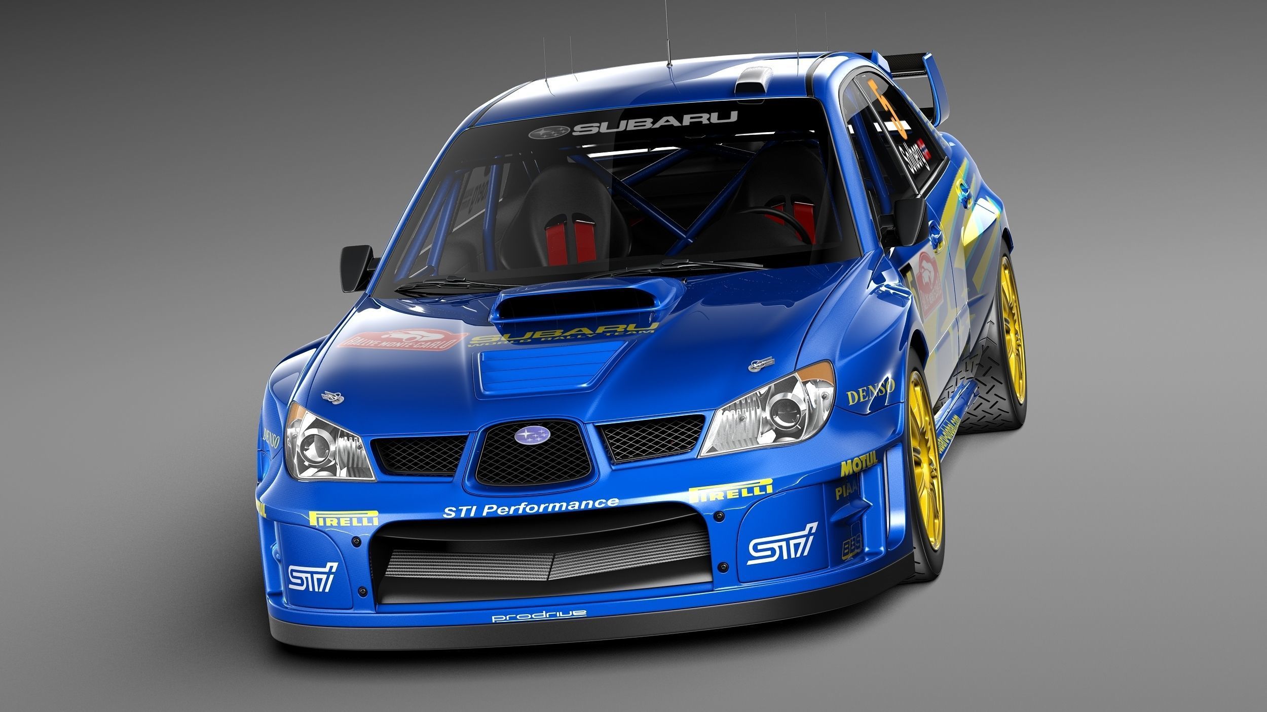 Subaru Impreza STi WRC 2006 3D model_1