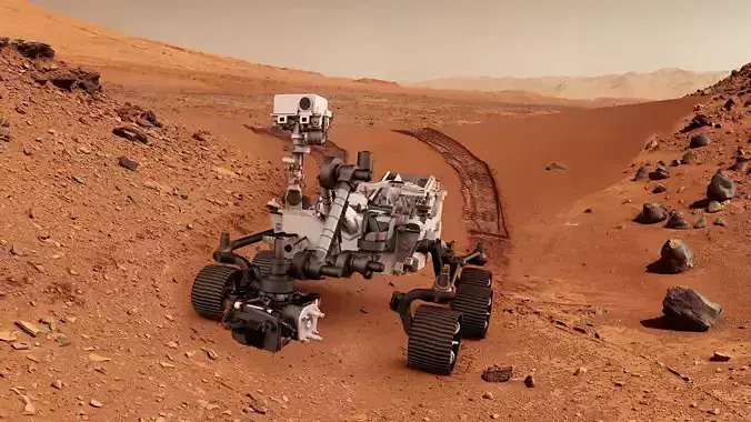 Curiosity Rover Perseverance Mars Rover 3D model