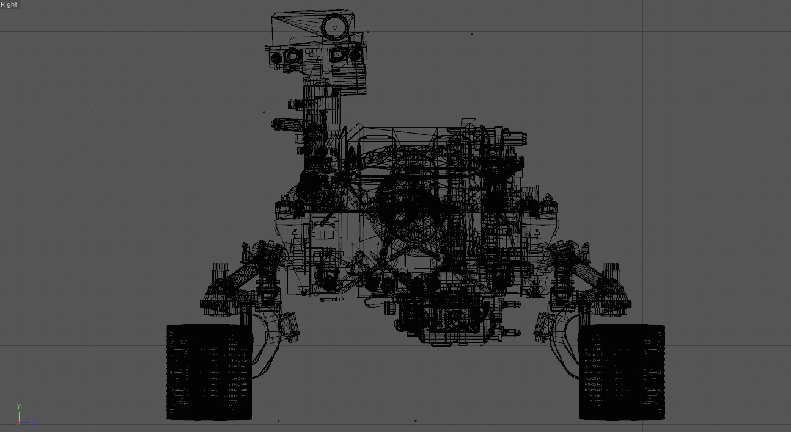Curiosity Rover Perseverance Mars Rover 3D model_8
