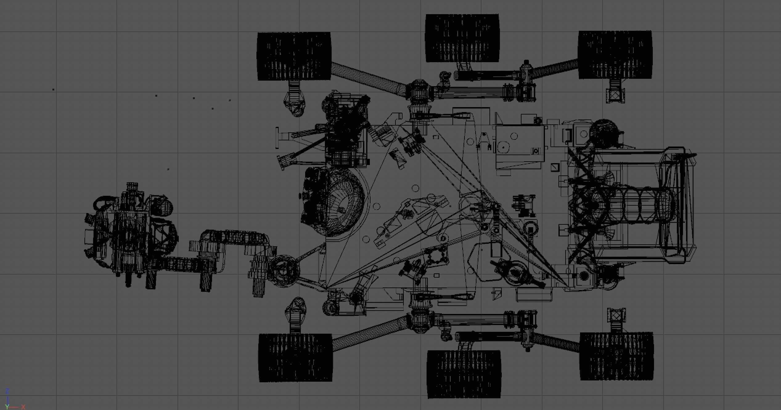 Curiosity Rover Perseverance Mars Rover 3D model_7