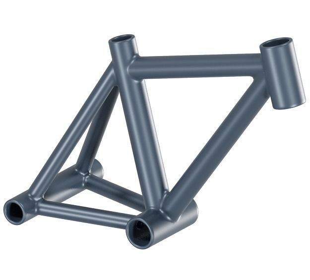 Kids Bicycle Frame 3D model_1