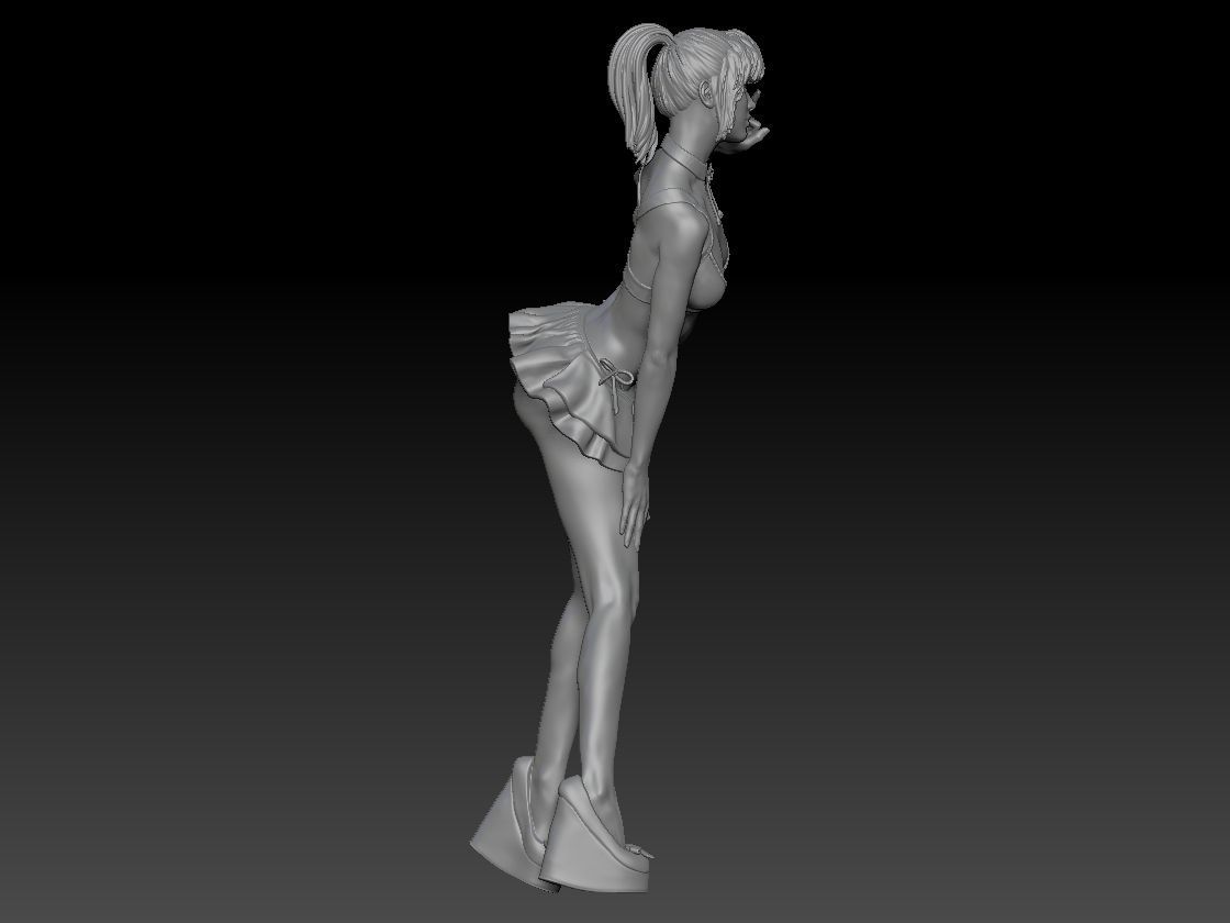 KAWAII GIRL 1 3D print model_2