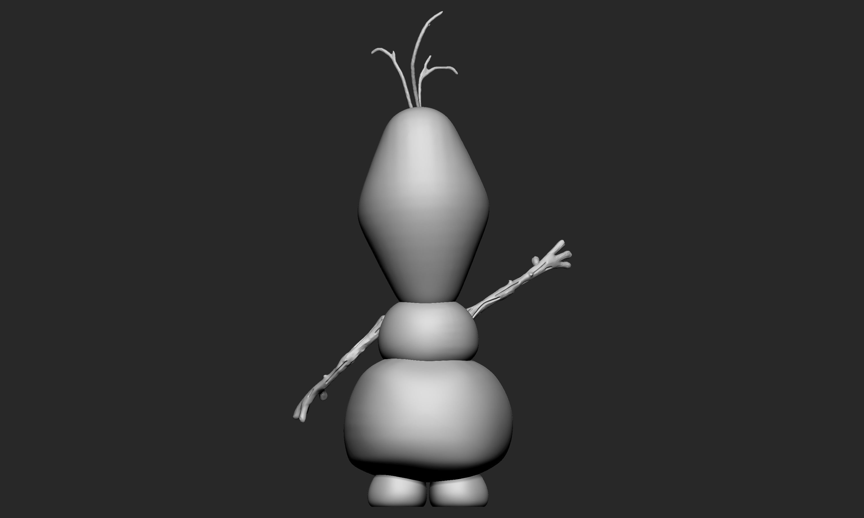 OLAF - DISNEY - FROZEN Free 3D print model_7