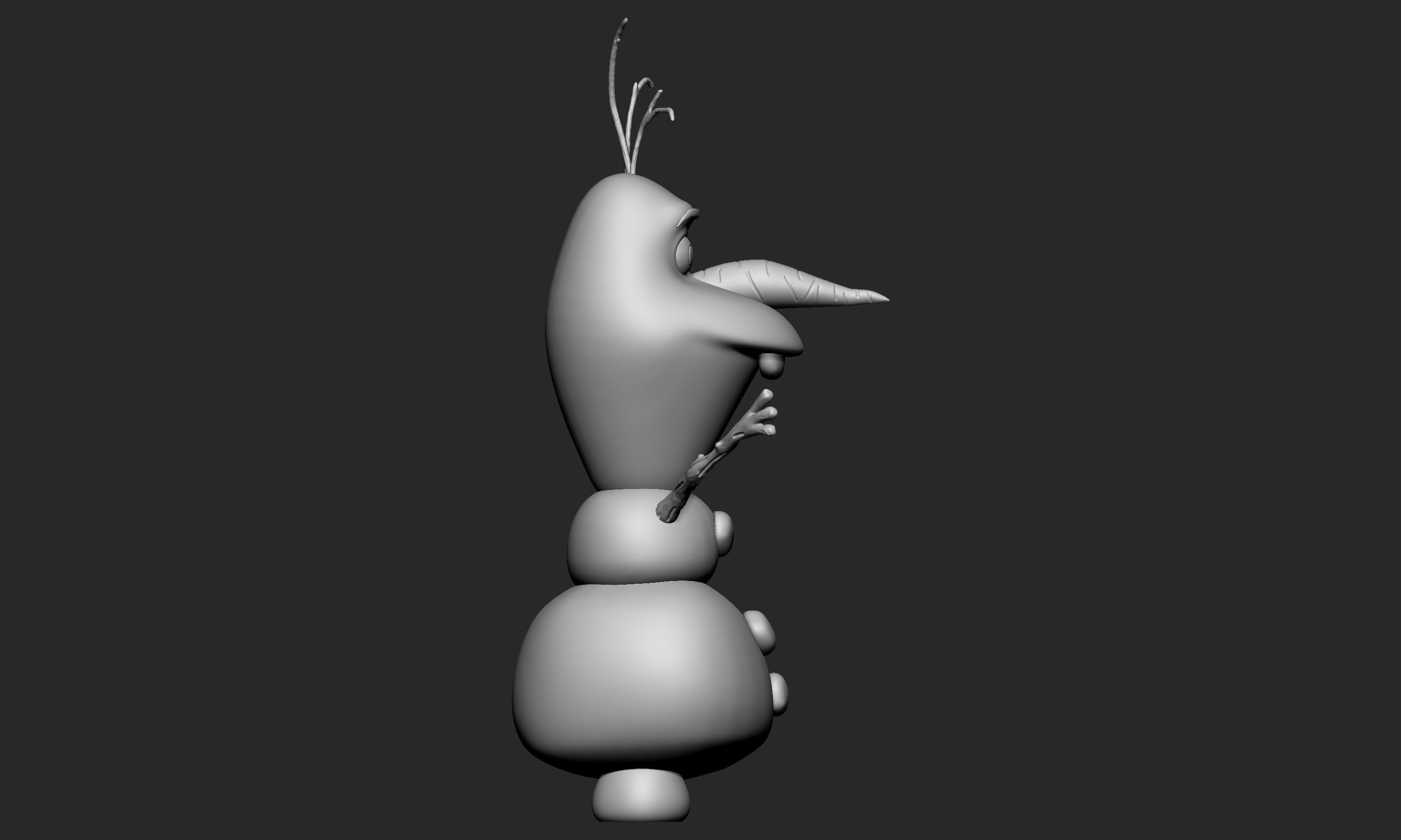 OLAF - DISNEY - FROZEN Free 3D print model_4