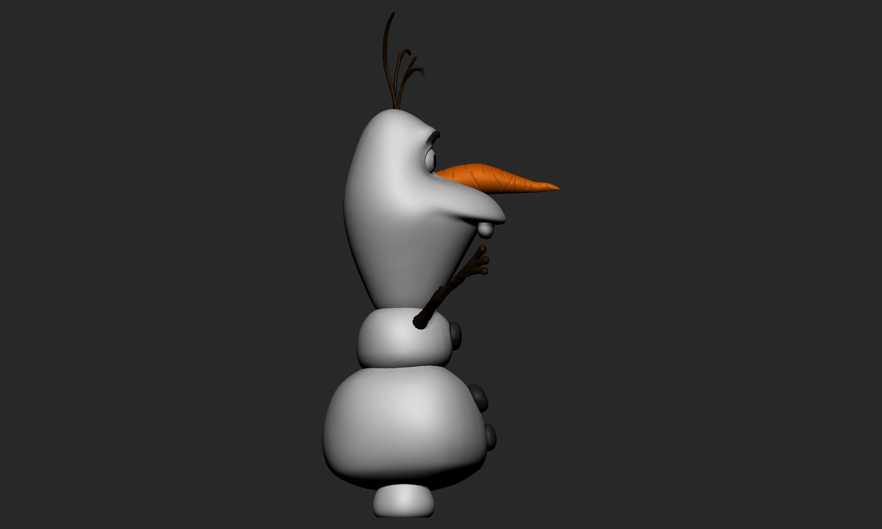 OLAF - DISNEY - FROZEN Free 3D print model_5