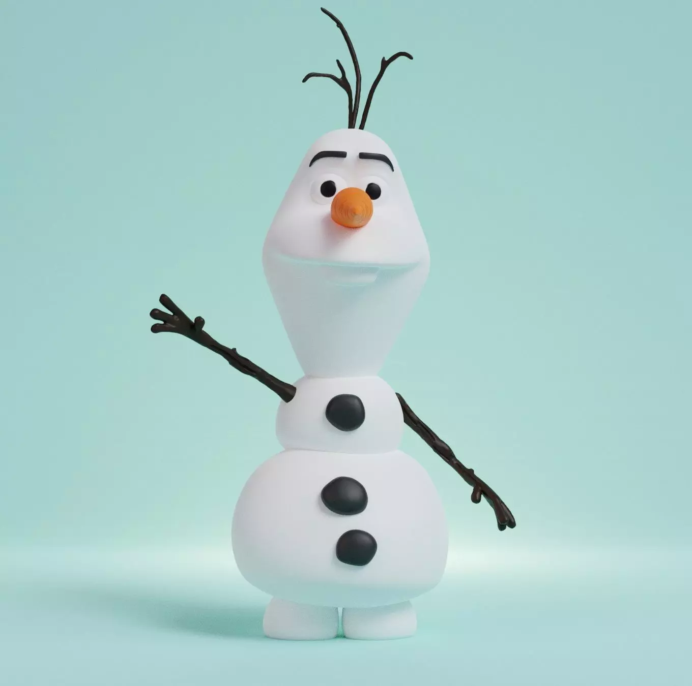 OLAF - DISNEY - FROZEN Free 3D print model_0
