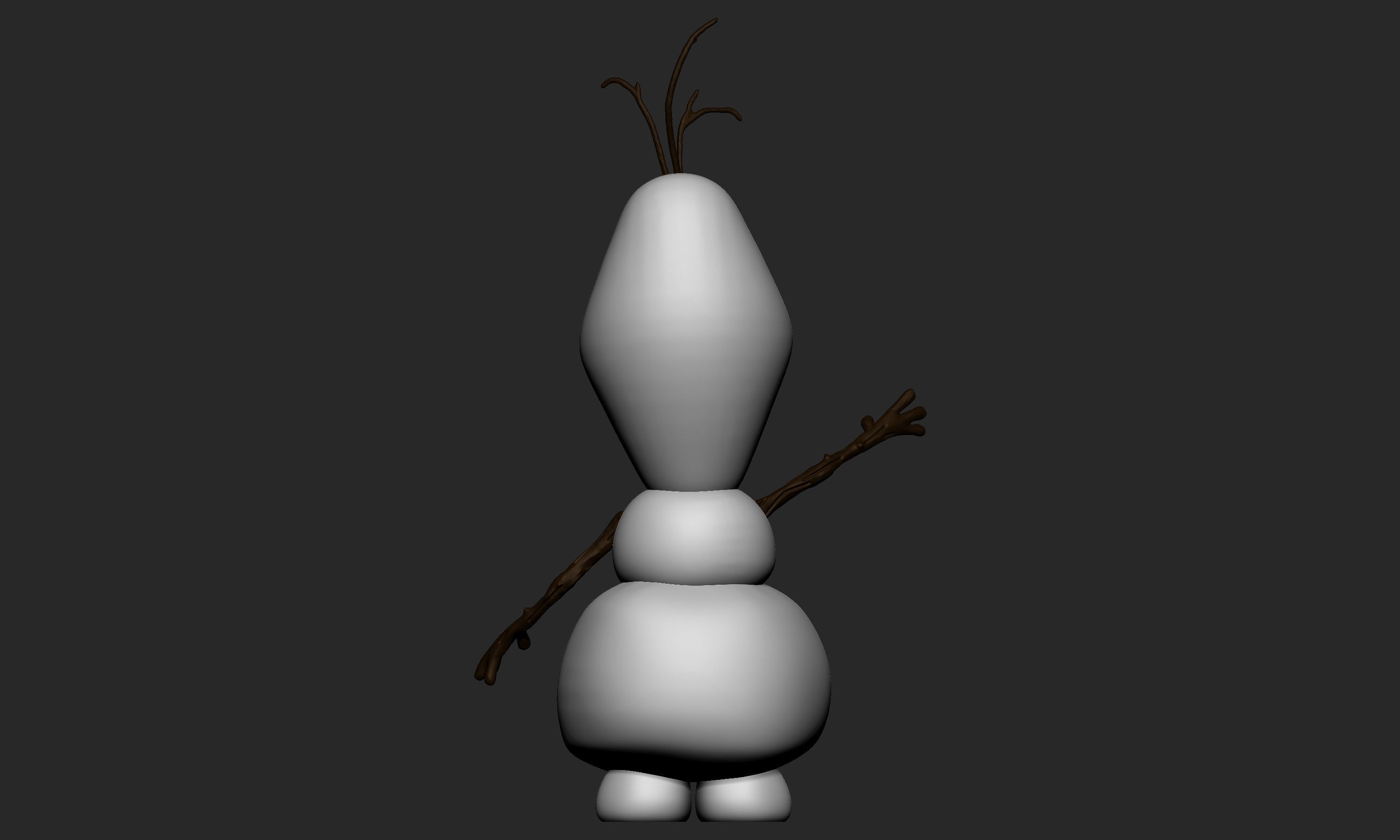 OLAF - DISNEY - FROZEN Free 3D print model_6