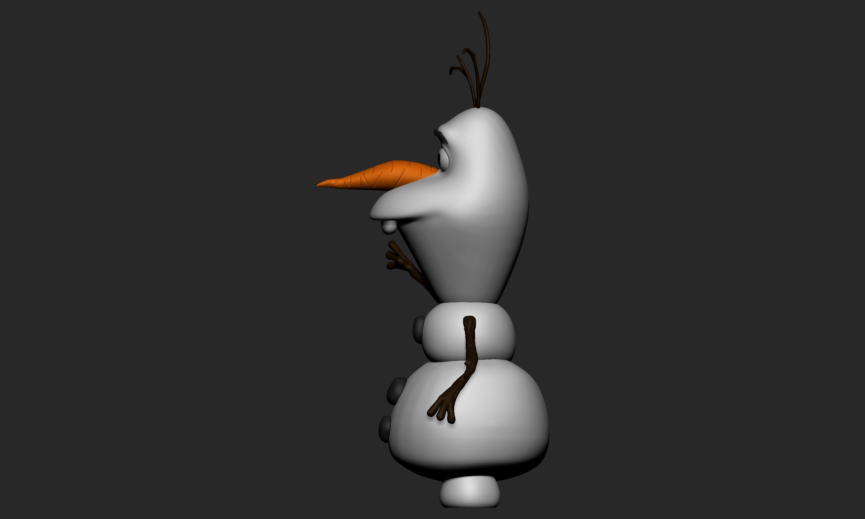 OLAF - DISNEY - FROZEN Free 3D print model_9