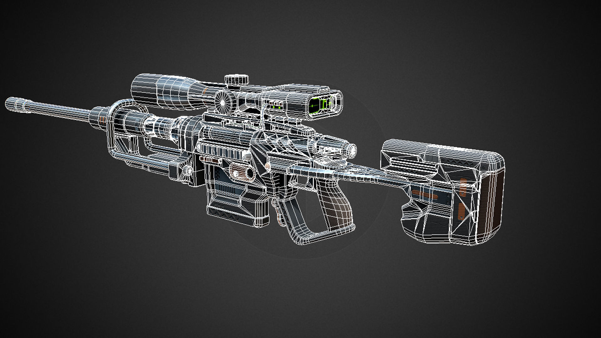 Military Weapons  SRR 3D Models 3D model_6