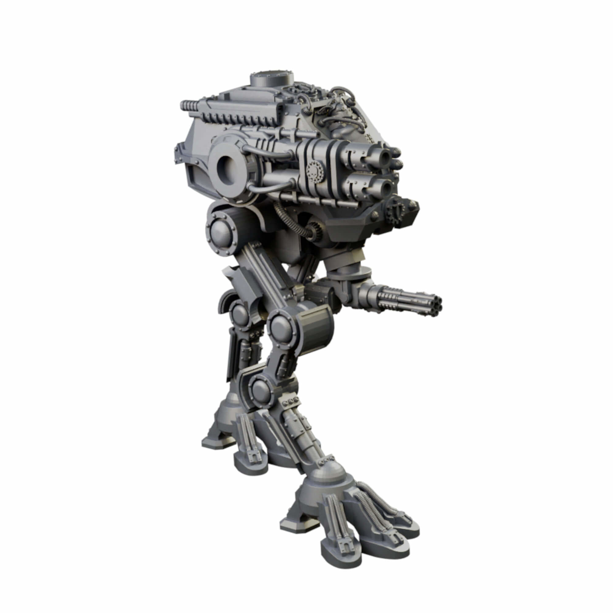 Iron Strider Sentinel Weapons Platform Wargame Proxy 3D print model_33