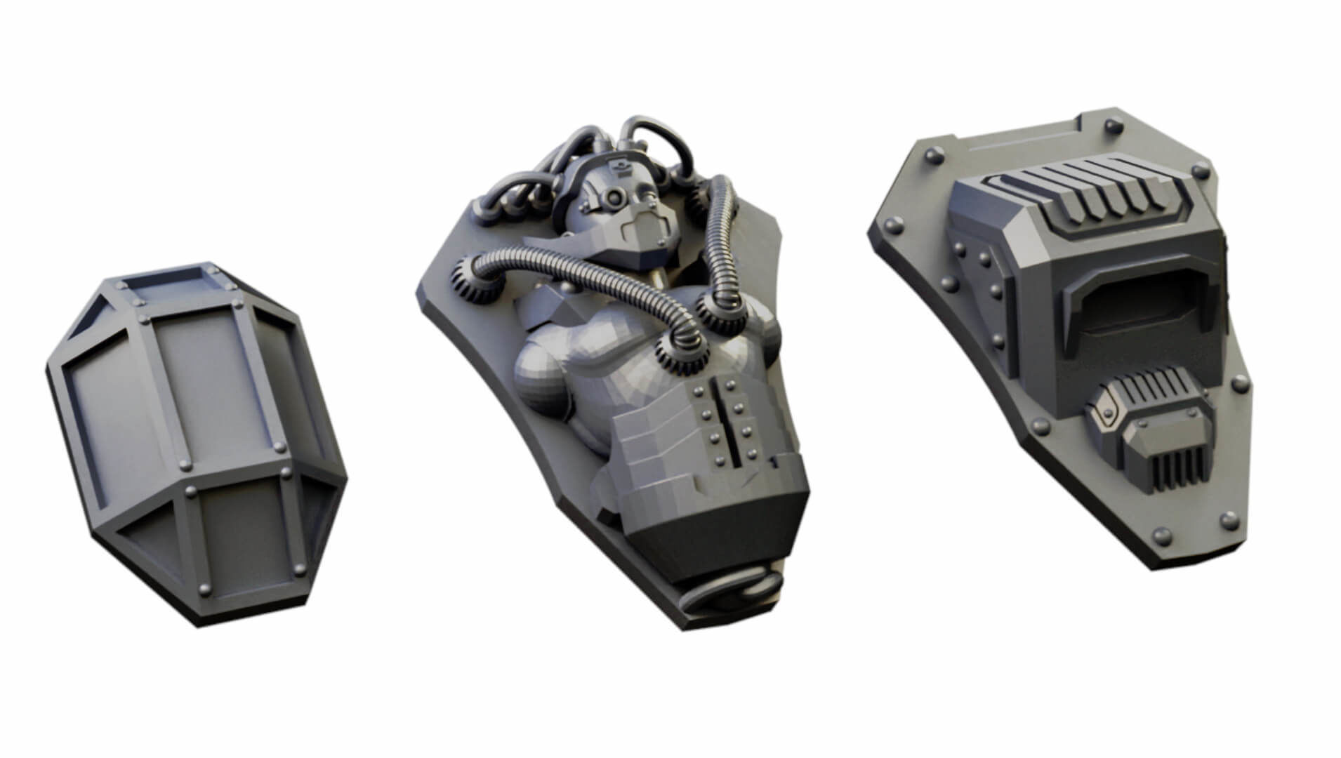 Iron Strider Sentinel Weapons Platform Wargame Proxy 3D print model_42