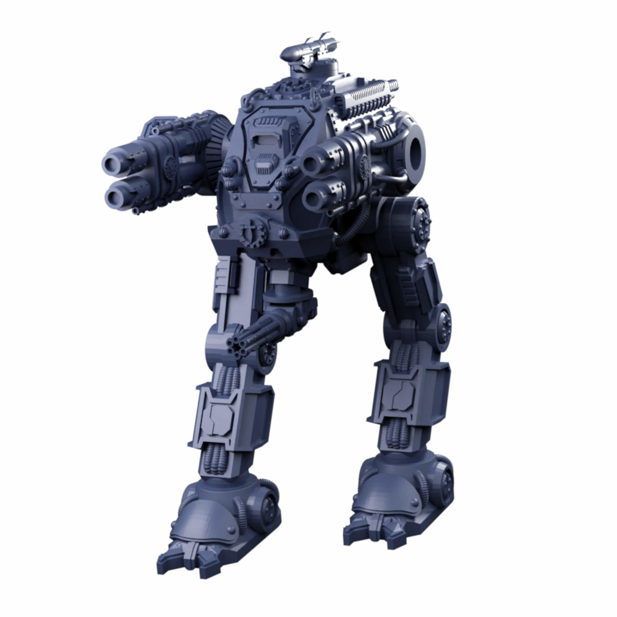 Iron Strider Sentinel Weapons Platform Wargame Proxy 3D print model_52