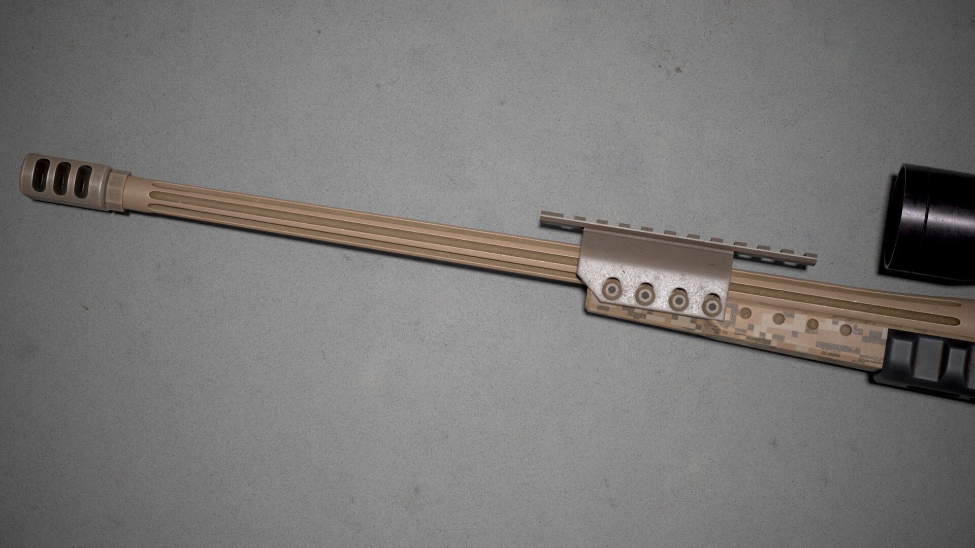 Orsis T-5000 Low-poly 3D model_10