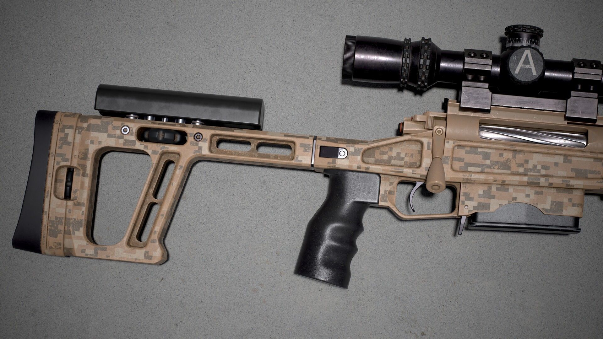 Orsis T-5000 Low-poly 3D model_7