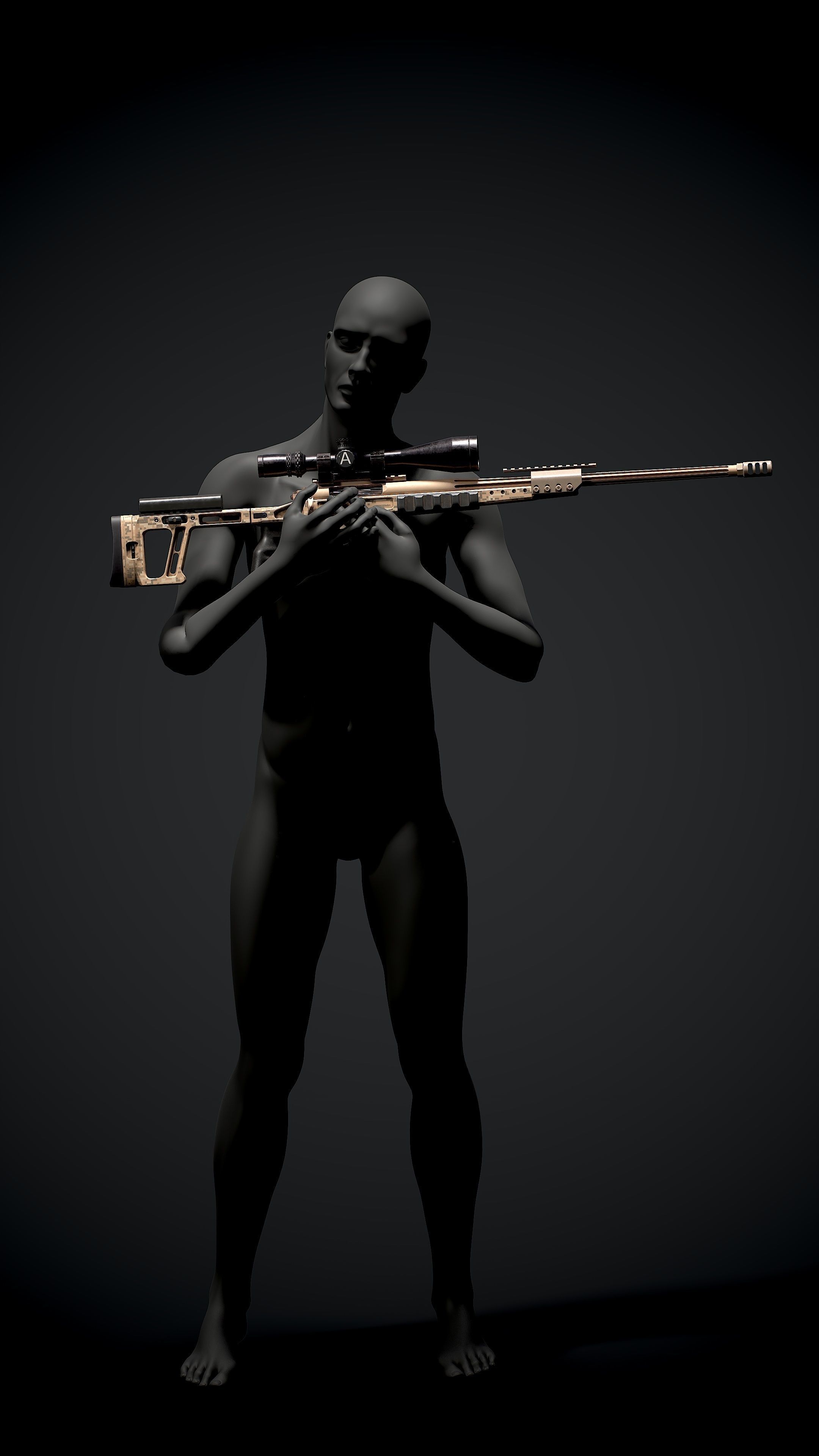 Orsis T-5000 Low-poly 3D model_13