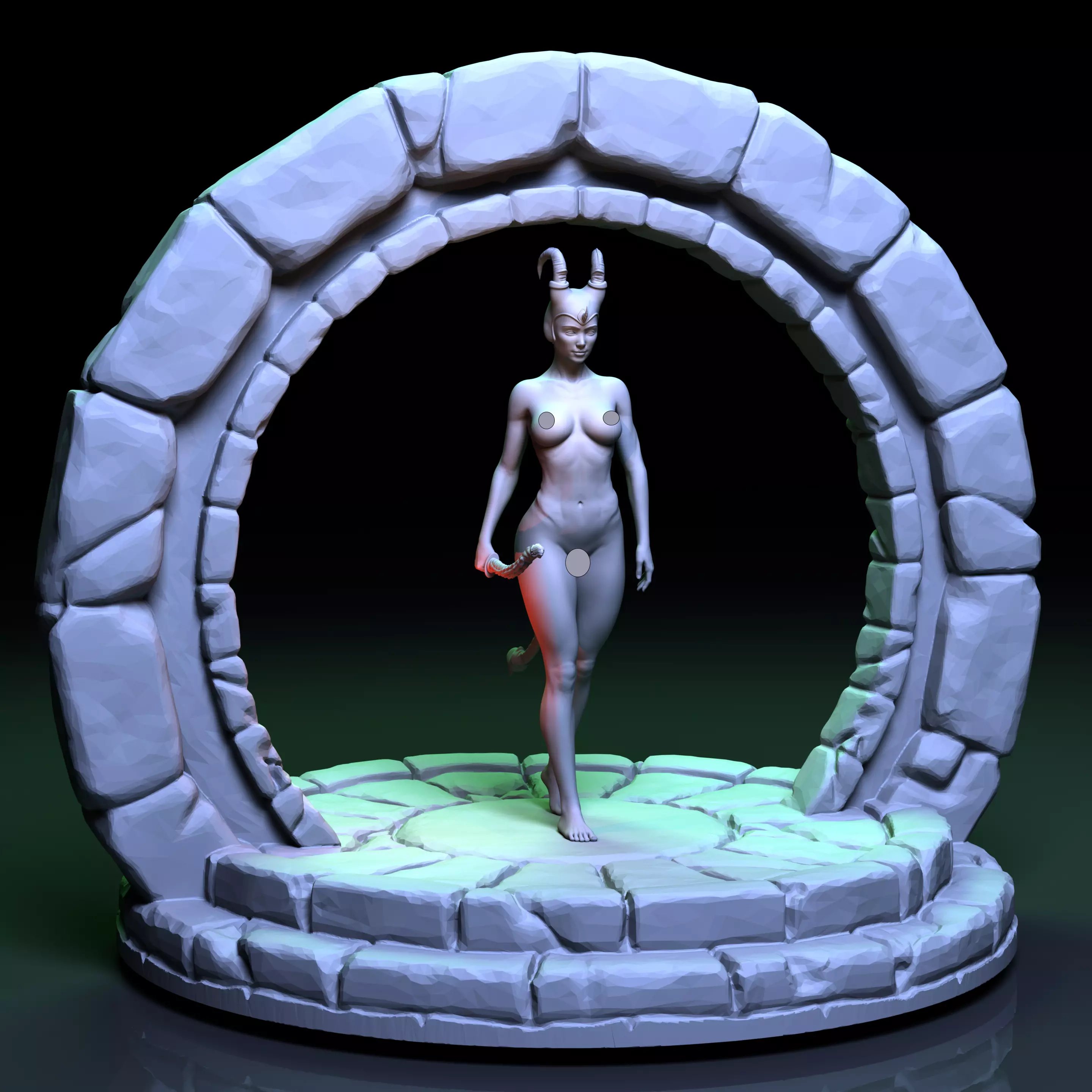 Queen of Succubus 3D print model