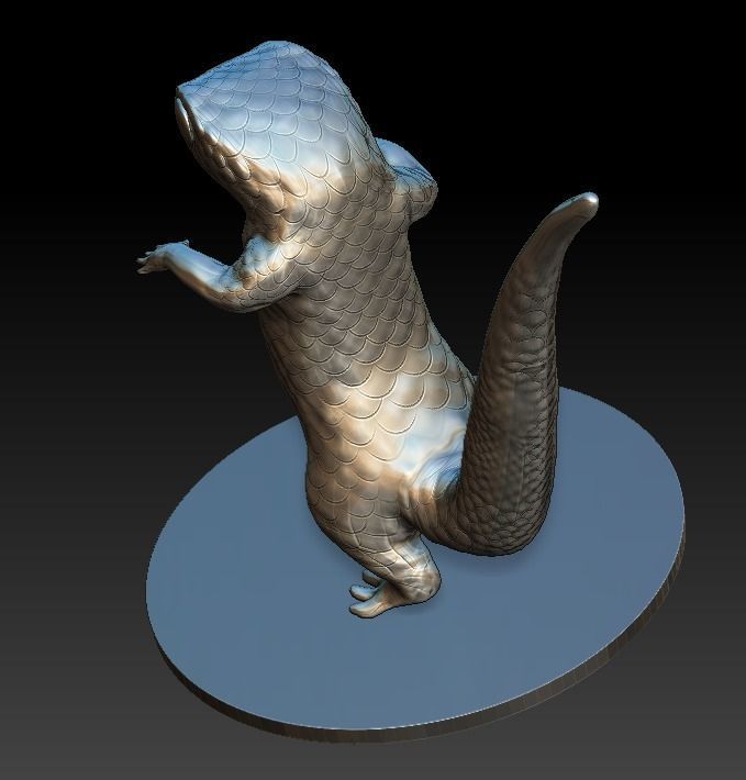 LIZARD GECKO 3d model Hi Poly model 3D model 3D printable | CGTrader