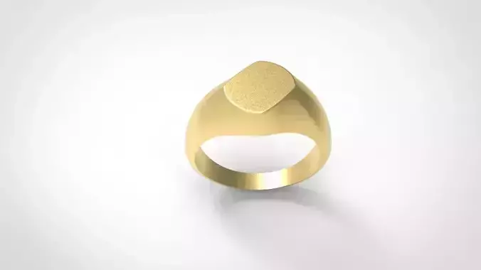 Signet ring unisex