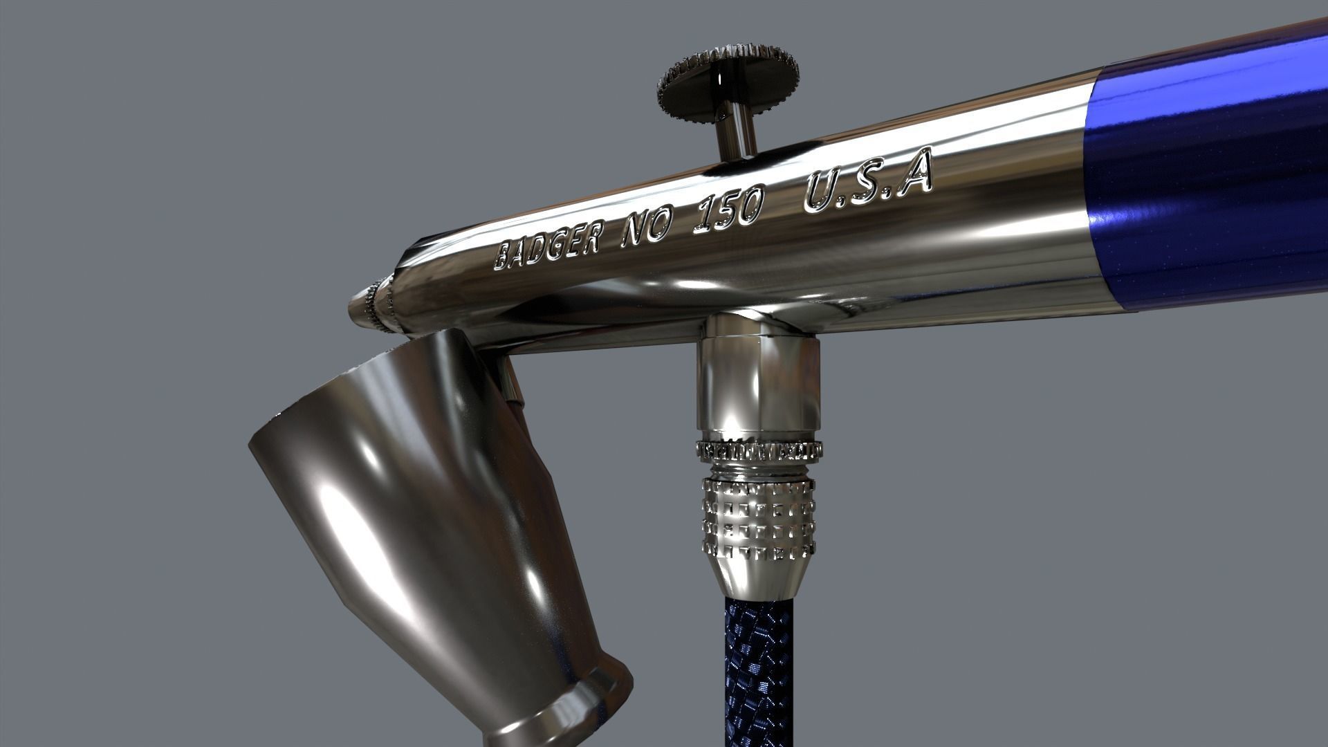 Airbrush Badger No 150 3D model_6