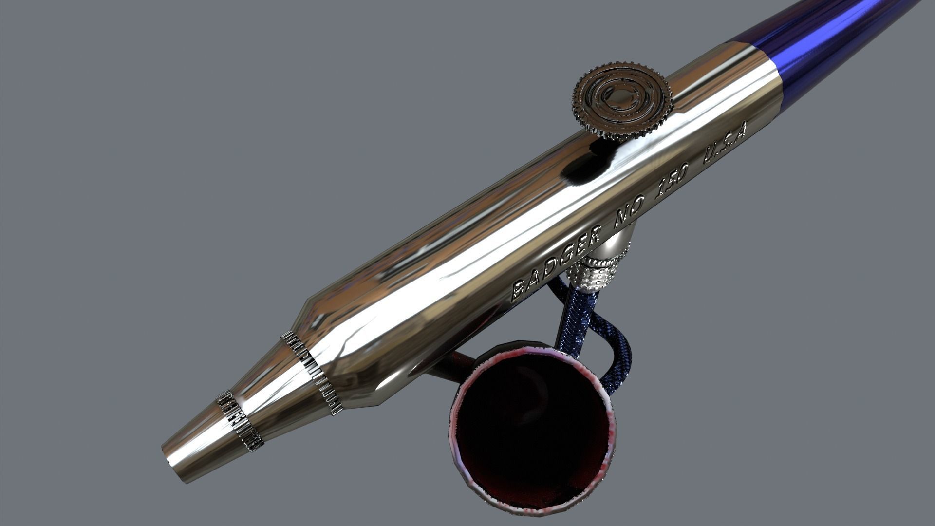 Airbrush Badger No 150 3D model_5