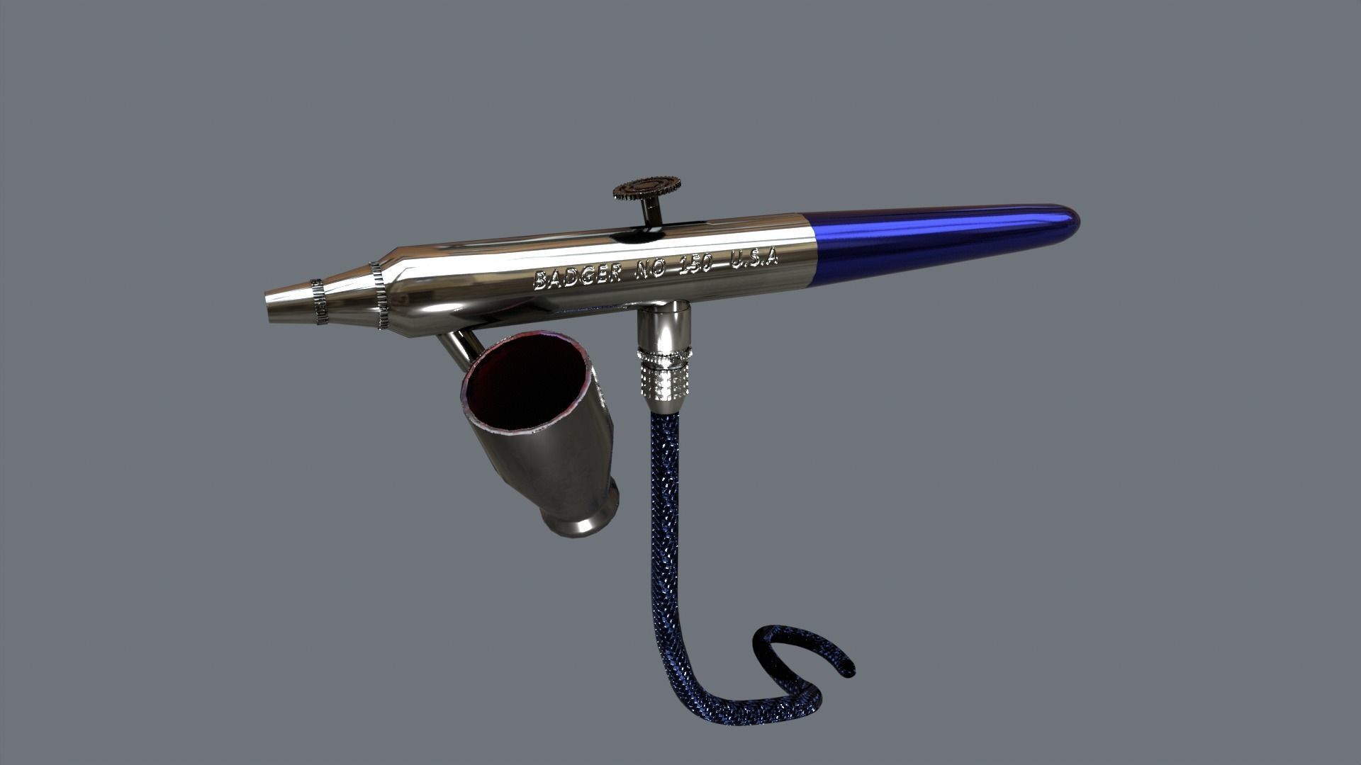 Airbrush Badger No 150 3D model_4