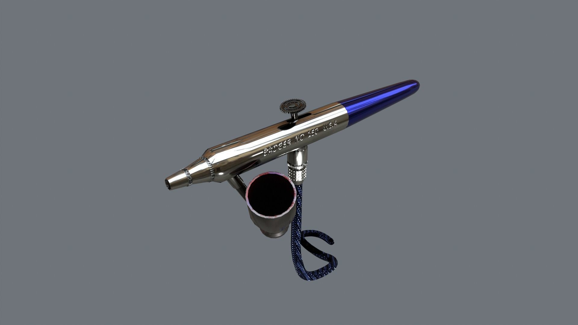 Airbrush Badger No 150 3D model_3