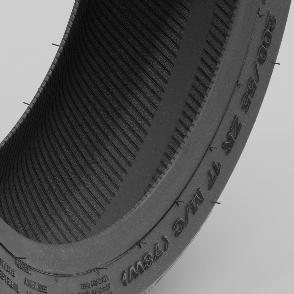 Pirelli Supercorsa SP V2 Motorcycle Tires 3D Models 3D model_11